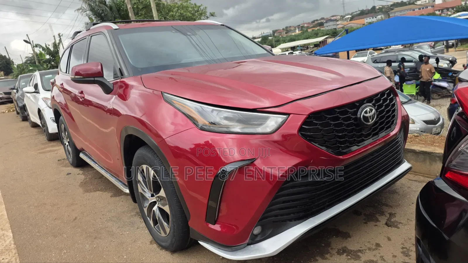 Toyota Highlander 2022 Red