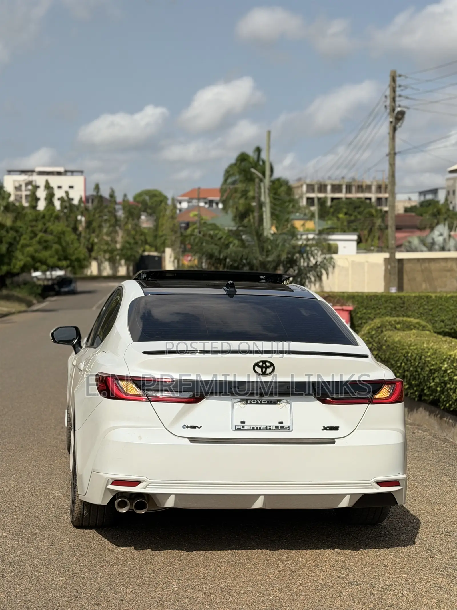 Toyota Camry XSE 2025 White