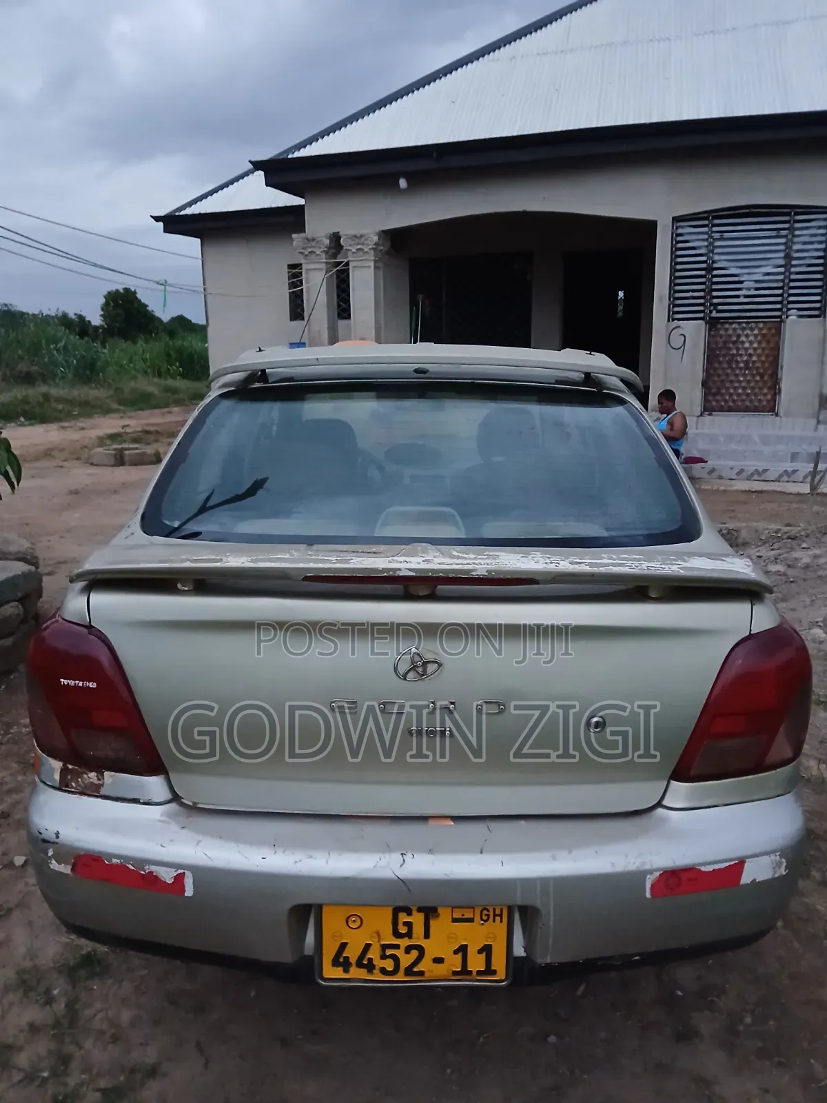 Toyota Echo Coupe 2000 Gray