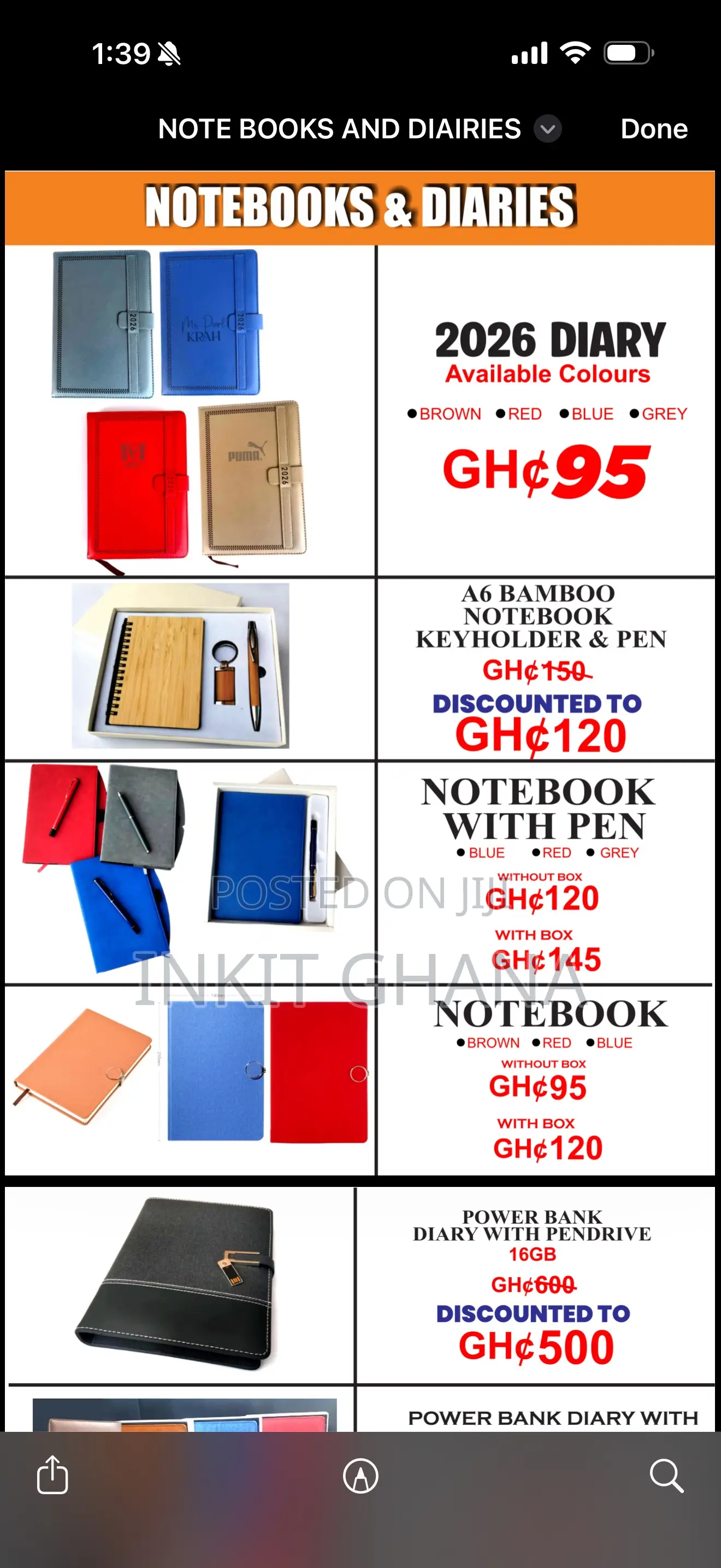 Note Books With Free Engraving