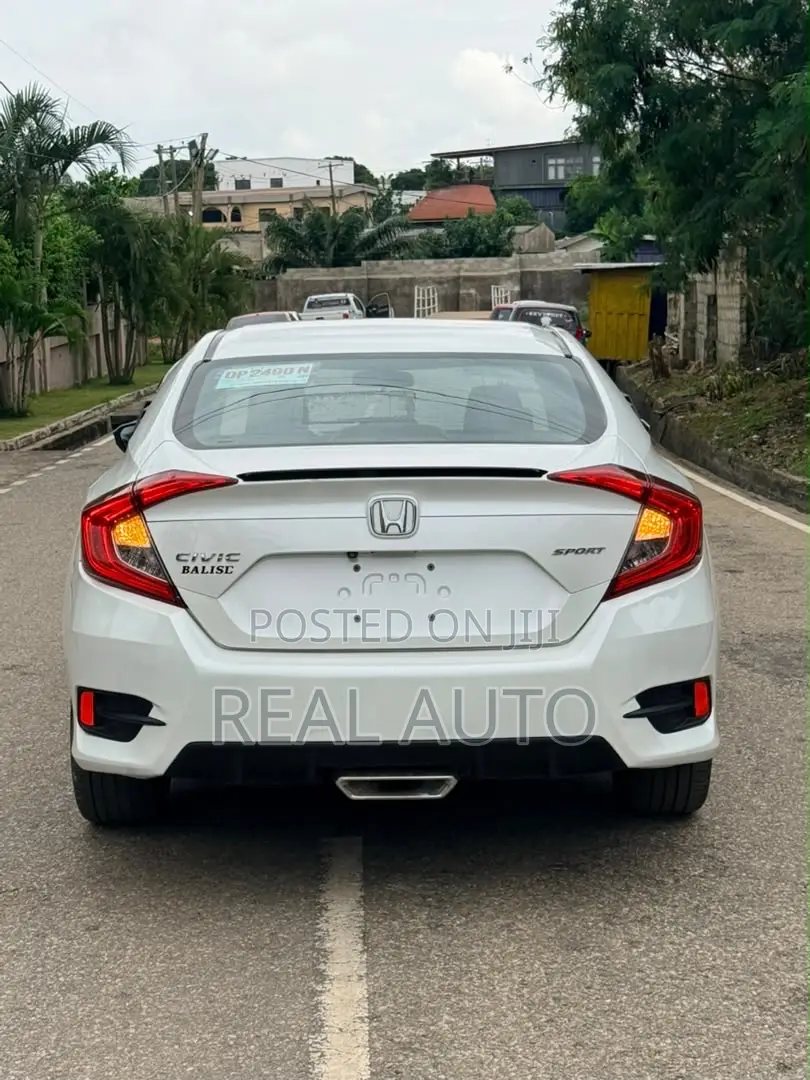 Honda Civic Sport Sedan 2019 White