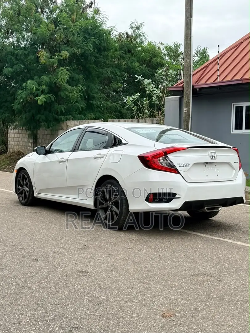 Honda Civic Sport Sedan 2019 White