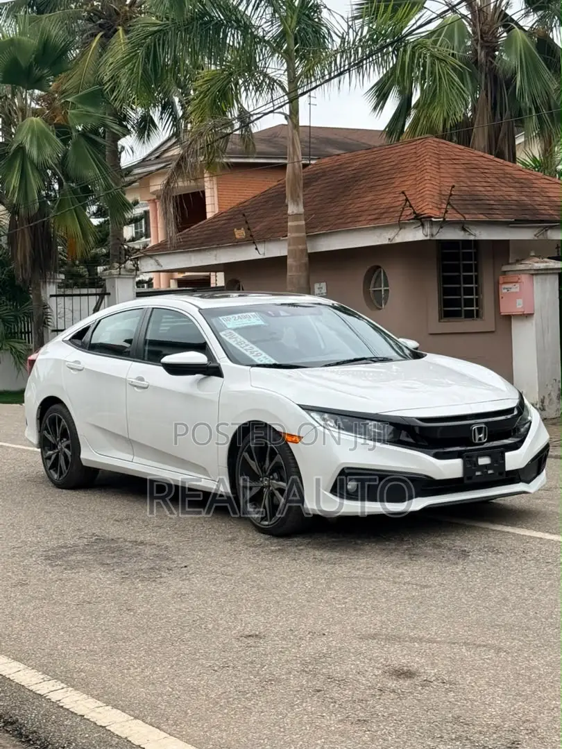 Honda Civic Sport Sedan 2019 White