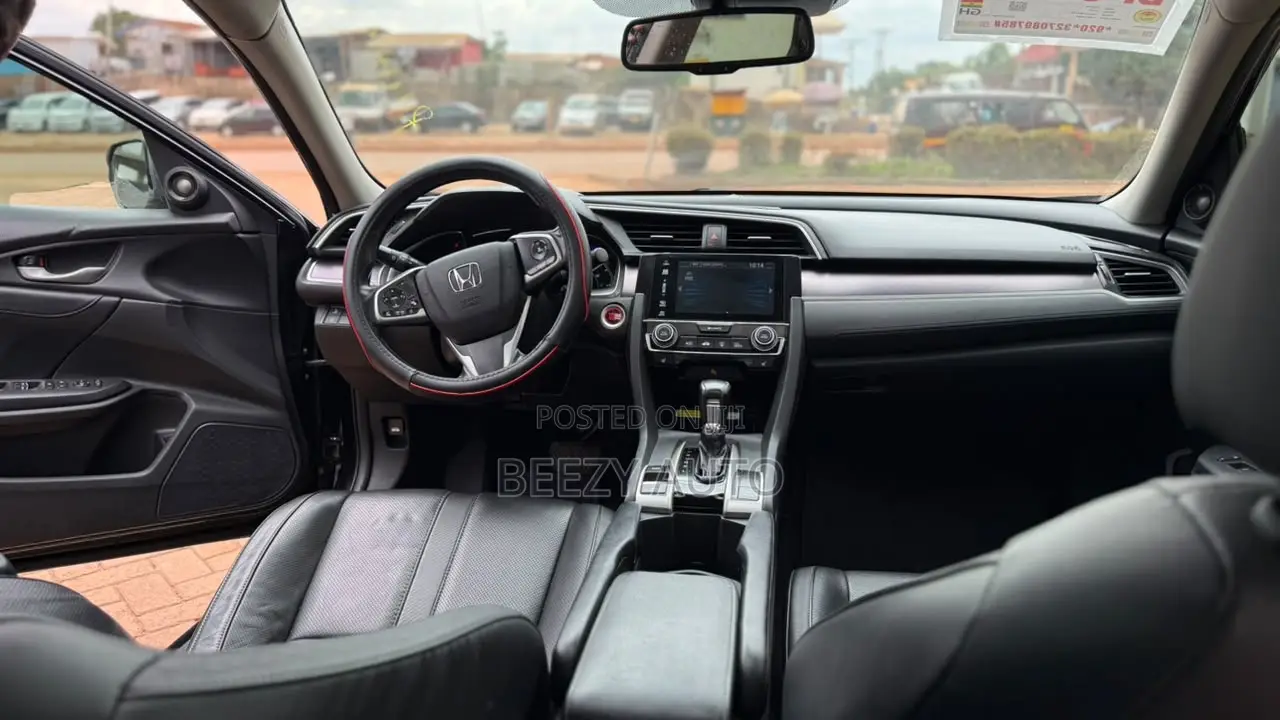 Honda Civic Touring 4dr Sedan (1.5L 4cyl) 2017 Black