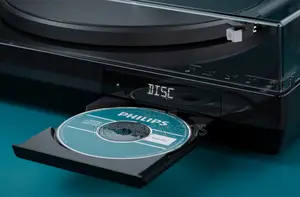 Philips Fidelio FT1 (Black) Bluetooth Turntable / CD Player