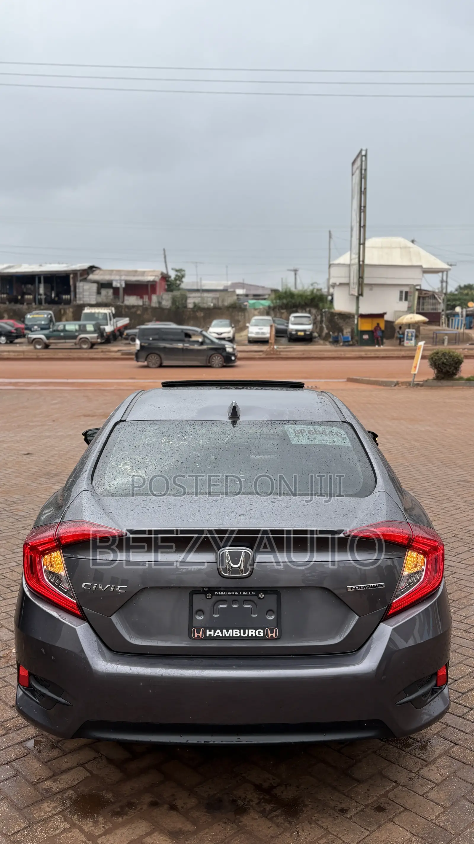 Honda Civic Touring Sedan 2018 Gray