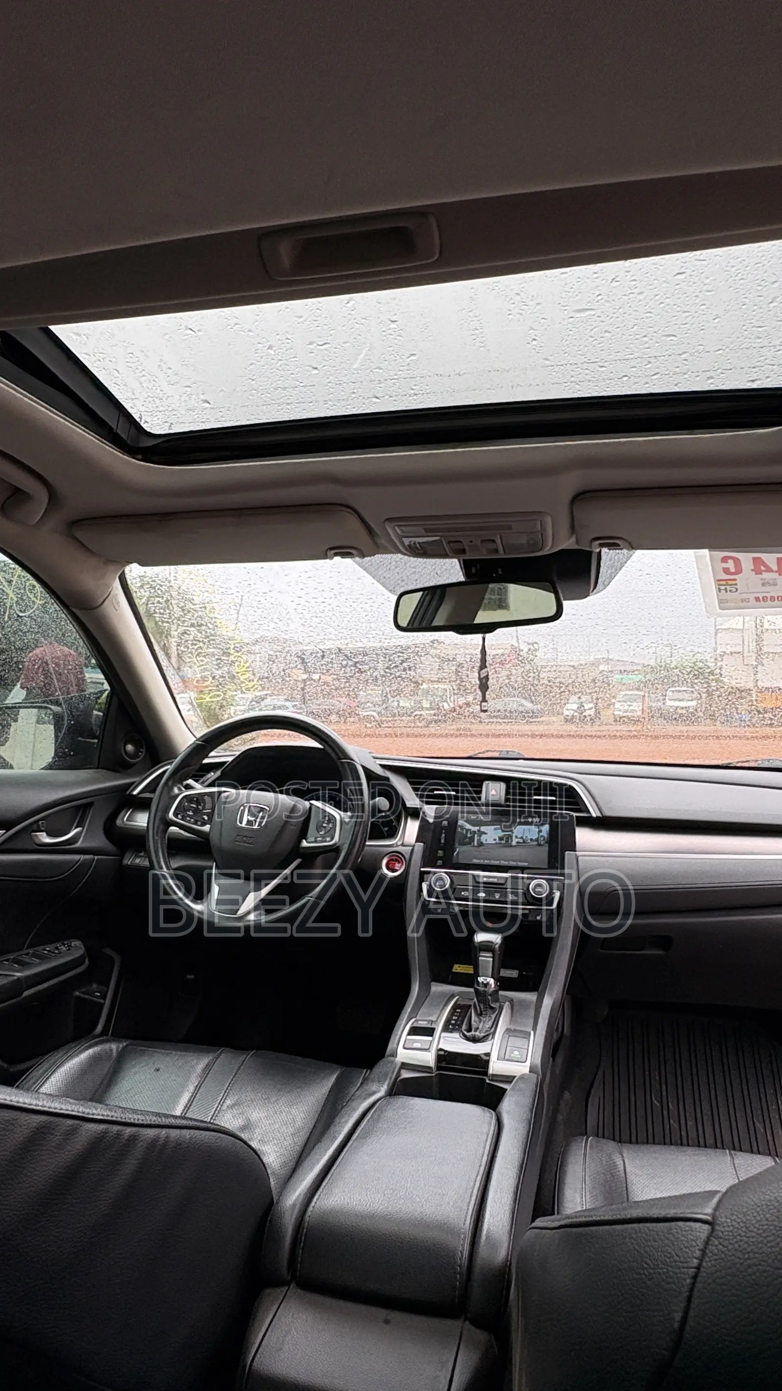 Honda Civic Touring Sedan 2018 Gray