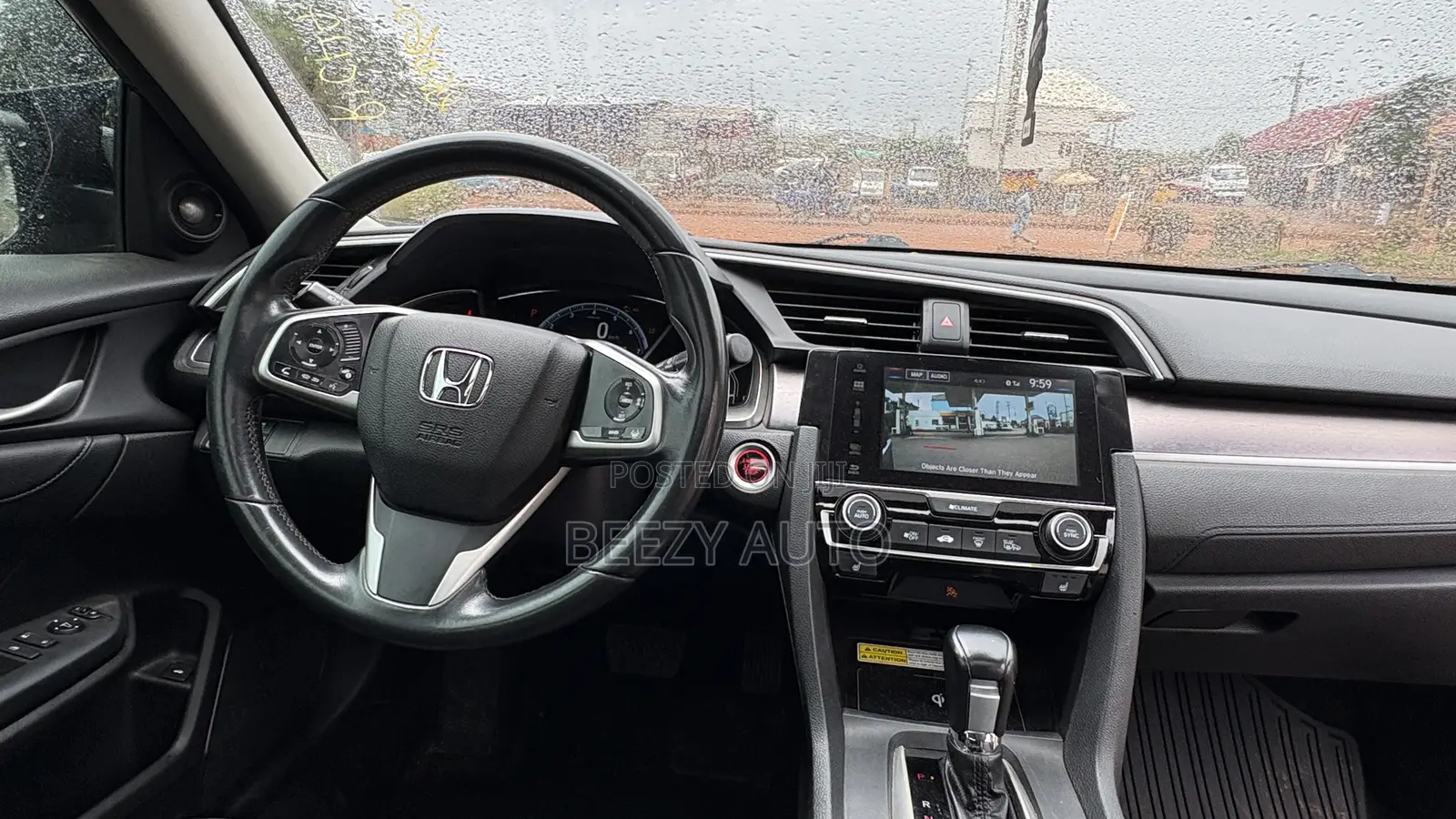 Honda Civic Touring Sedan 2018 Gray