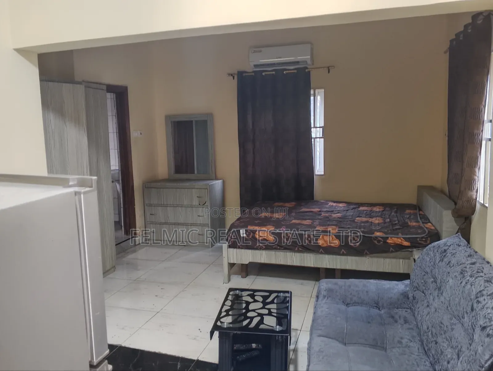 Furnished 1bdrm Apartment in Felmic Real Estate, Dzorwulu for rent
