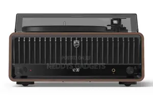 Philips the Tina Turntable/Tuner/Bluetooth System With Builtin Speaker