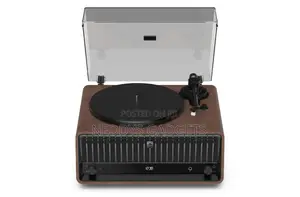 Philips the Tina Turntable/Tuner/Bluetooth System With Builtin Speaker