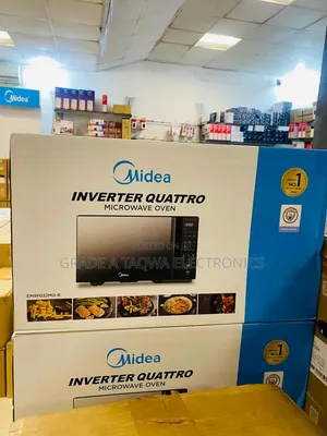 Inverter Quattro Media 32L Grill Microwave