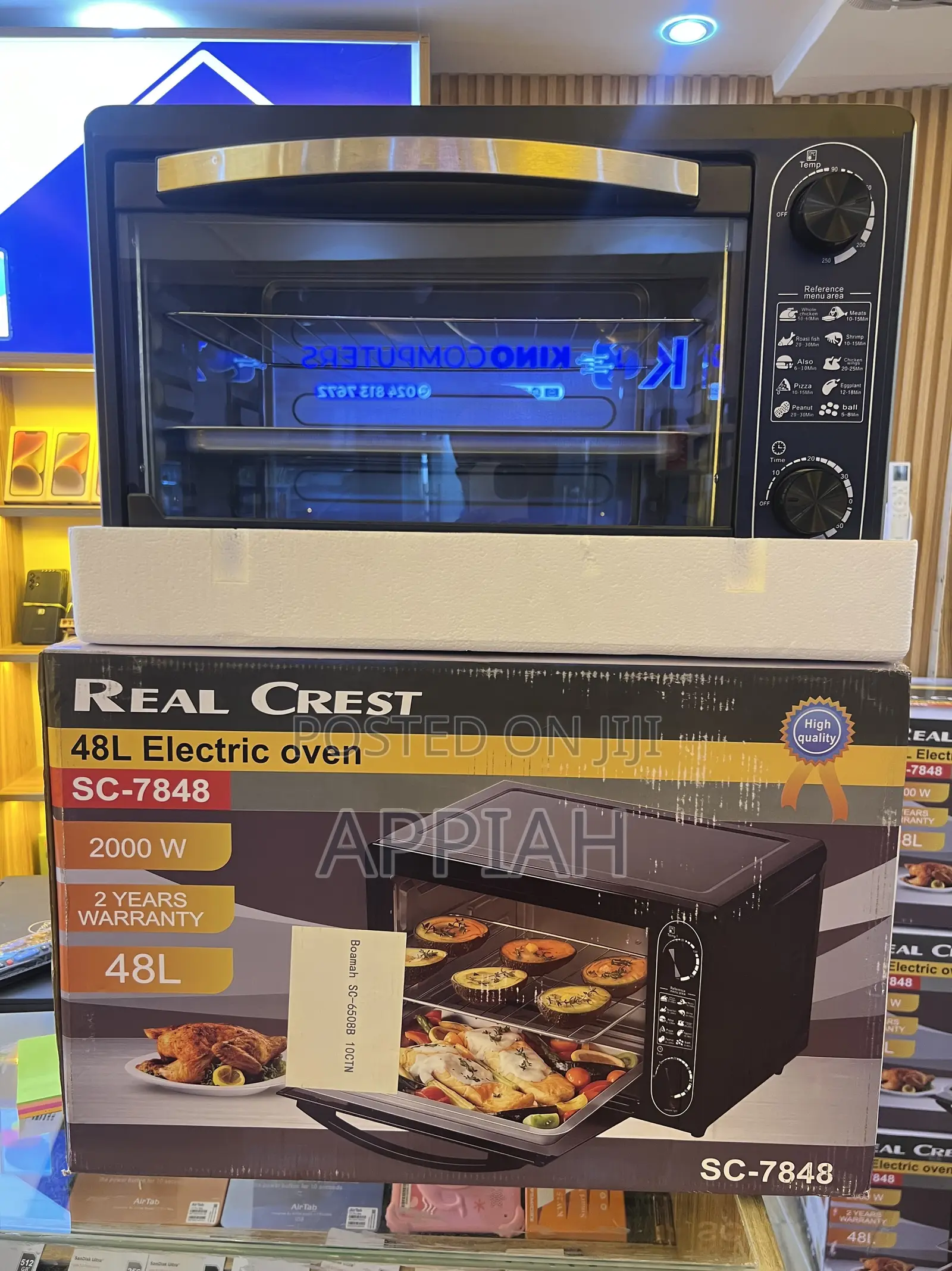 48L Electric Oven