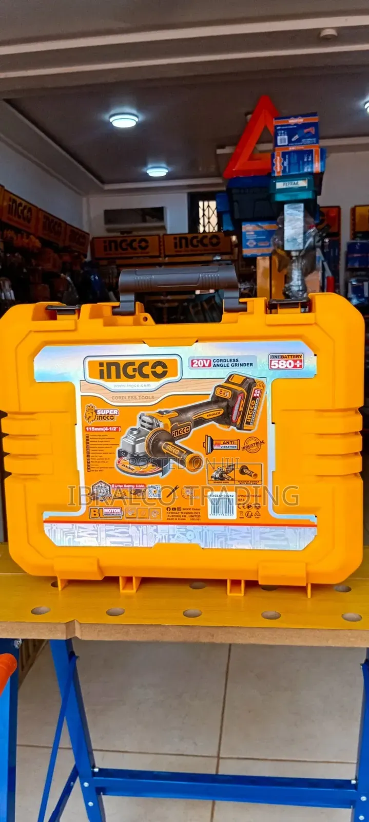 Ingco Cordless Angle Grinder