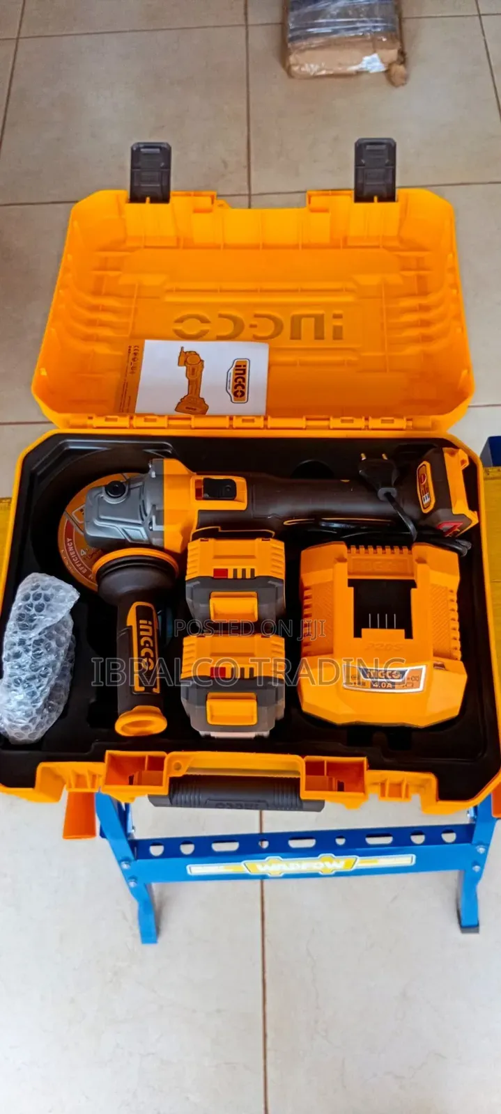 Ingco Cordless Angle Grinder