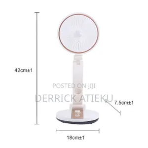 Rechargeable Table Top Fan