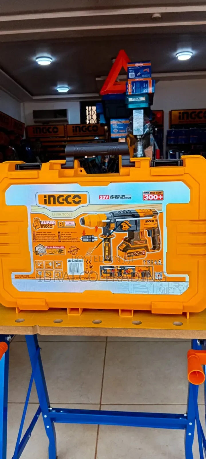 Ingco 20v Lithium-Ion Rotary Hammer
