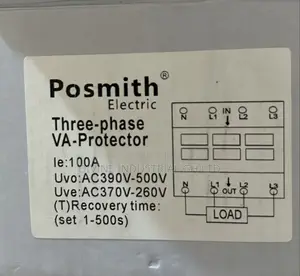 Posmith 3phase 100A Voltage Protector
