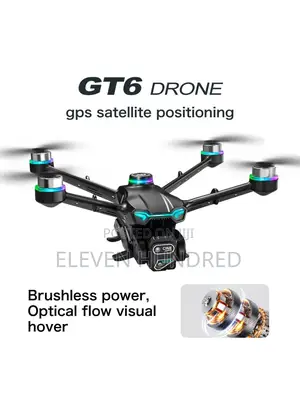GPS Drone Brushless Quadcopter With HD Camera 3 Battery Version