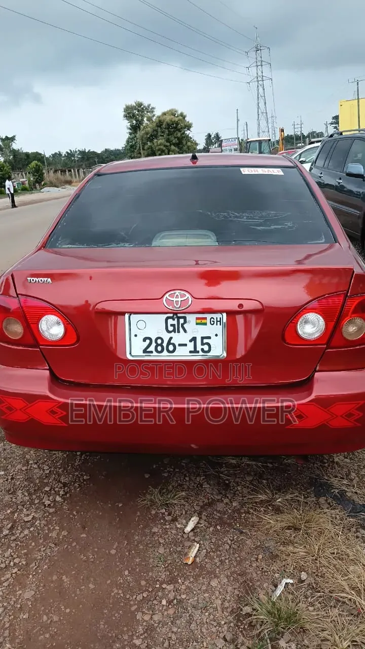 Toyota Corolla 2010 Red
