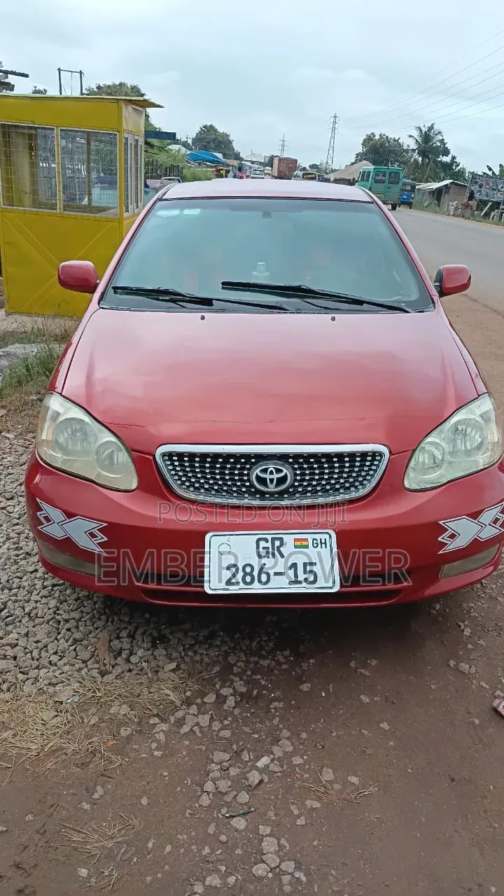 Toyota Corolla 2010 Red