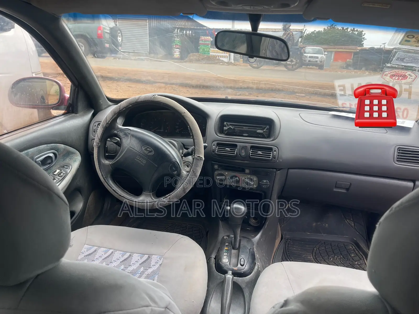Hyundai Elantra GLS 1996 Red