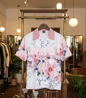 Vintage Shirt Pink Floral