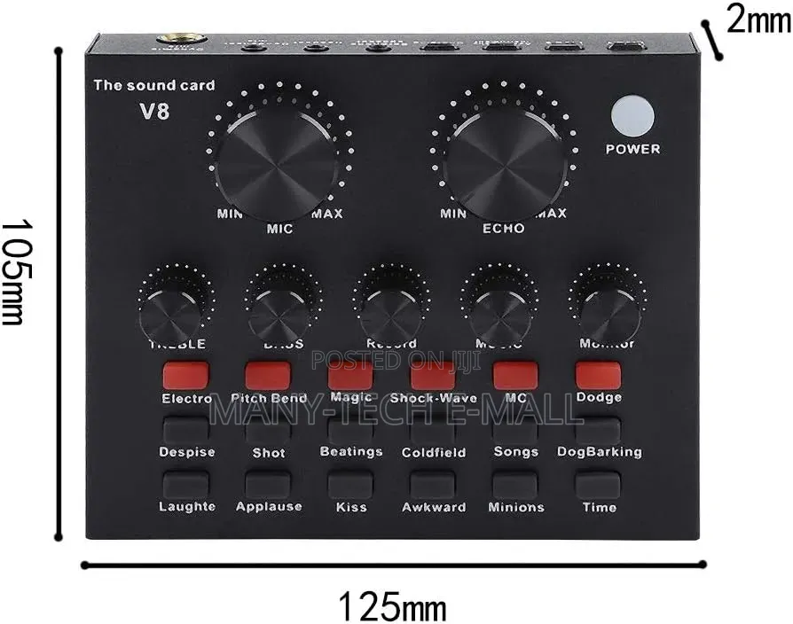 Generic V8 Live Sound Card