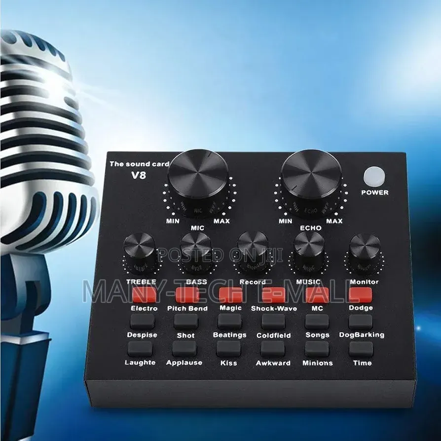Generic V8 Live Sound Card