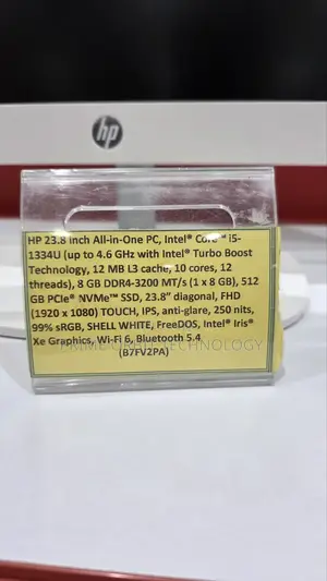New Desktop Computer HP 290 G9 All-in-One 8GB Intel Core i5 SSD 500GB