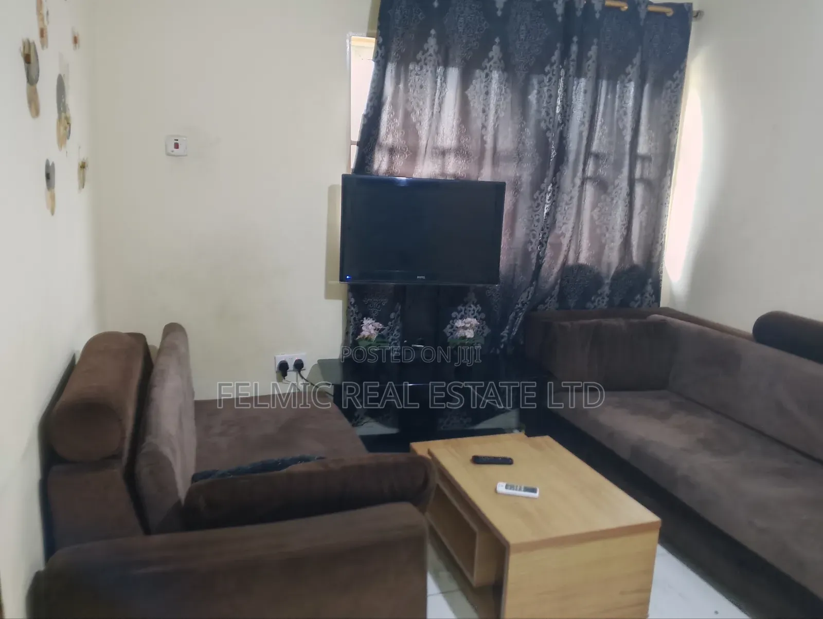 Furnished 1bdrm Apartment in Felmic Real Estate, Dzorwulu for rent