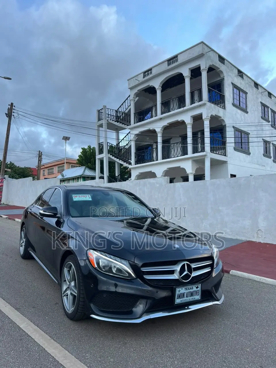 Mercedes-Benz C400 4Matic AWD Sedan (3.0L V6 7A) 2015 Black