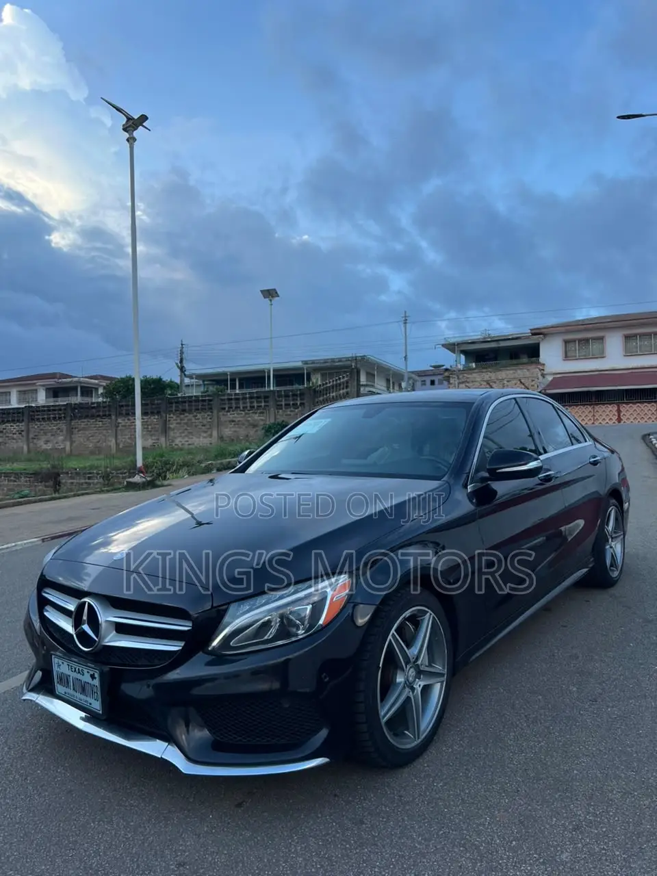 Mercedes-Benz C400 4Matic AWD Sedan (3.0L V6 7A) 2015 Black