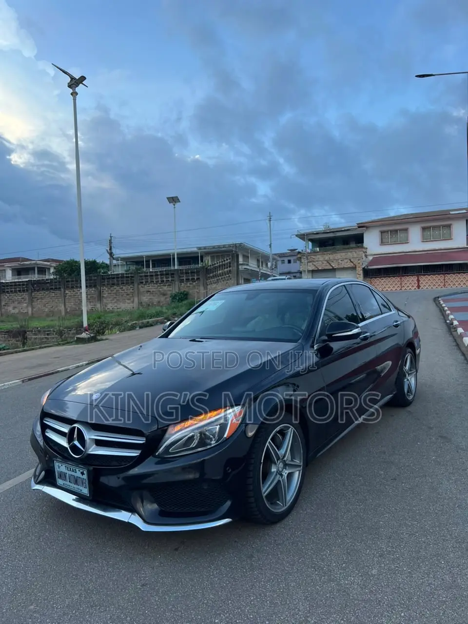 Mercedes-Benz C400 4Matic AWD Sedan (3.0L V6 7A) 2015 Black