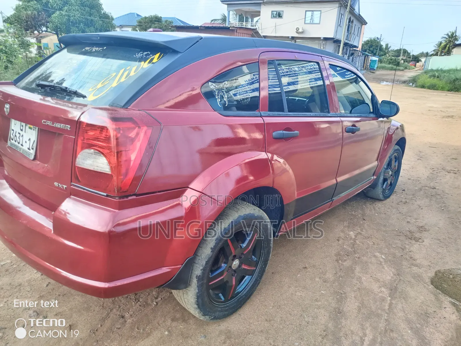 Dodge Caliber 1.8 L SXT 2009 Red