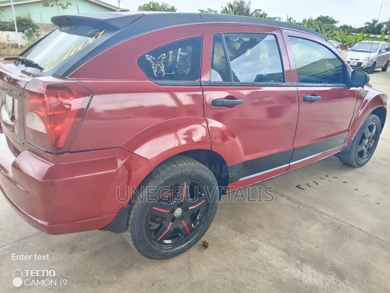 Dodge Caliber 1.8 L SXT 2009 Red