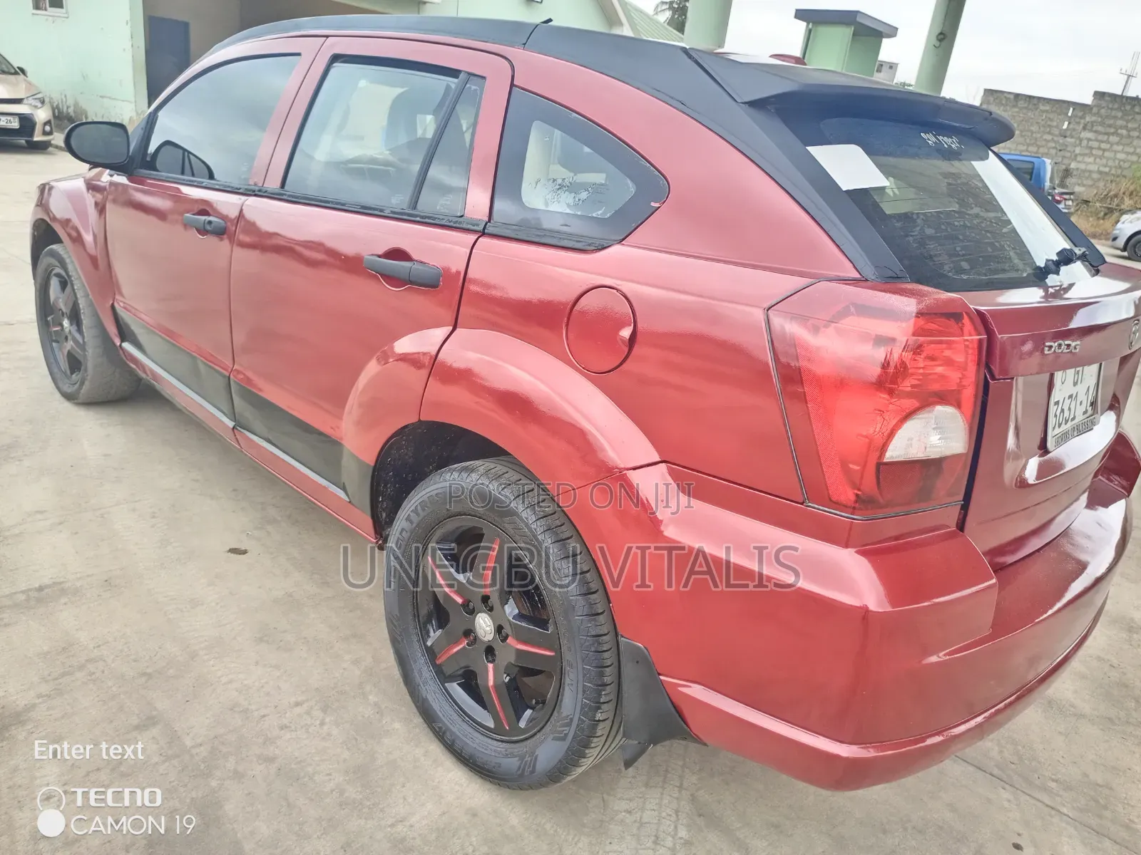 Dodge Caliber 1.8 L SXT 2009 Red