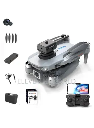 Drone GPS+Laser Obstacle Avoidance Folding Quadcopter With 2 Batteries