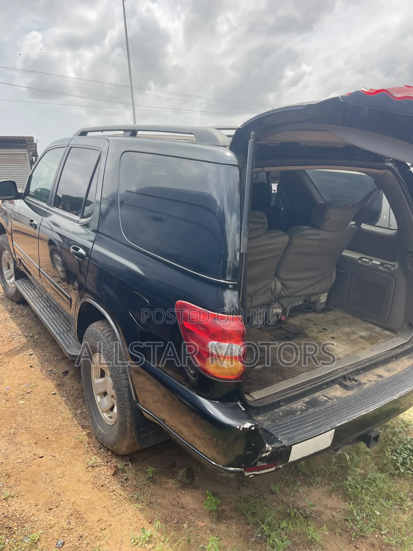 Toyota Sequoia Limited 4dr SUV (4.7L 8cyl 4A) 2003 Black