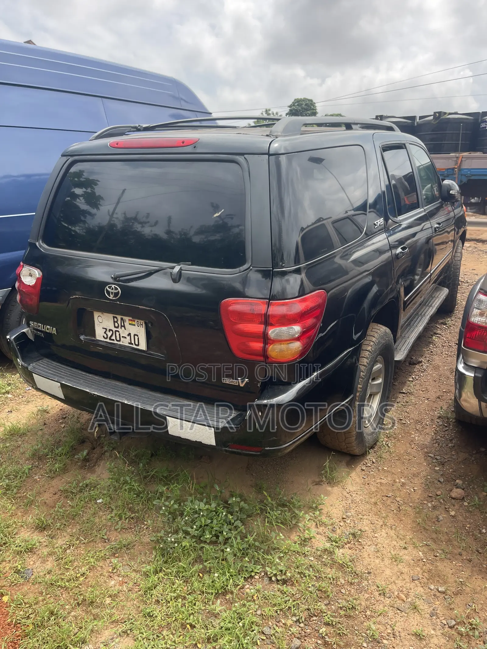 Toyota Sequoia Limited 4dr SUV (4.7L 8cyl 4A) 2003 Black