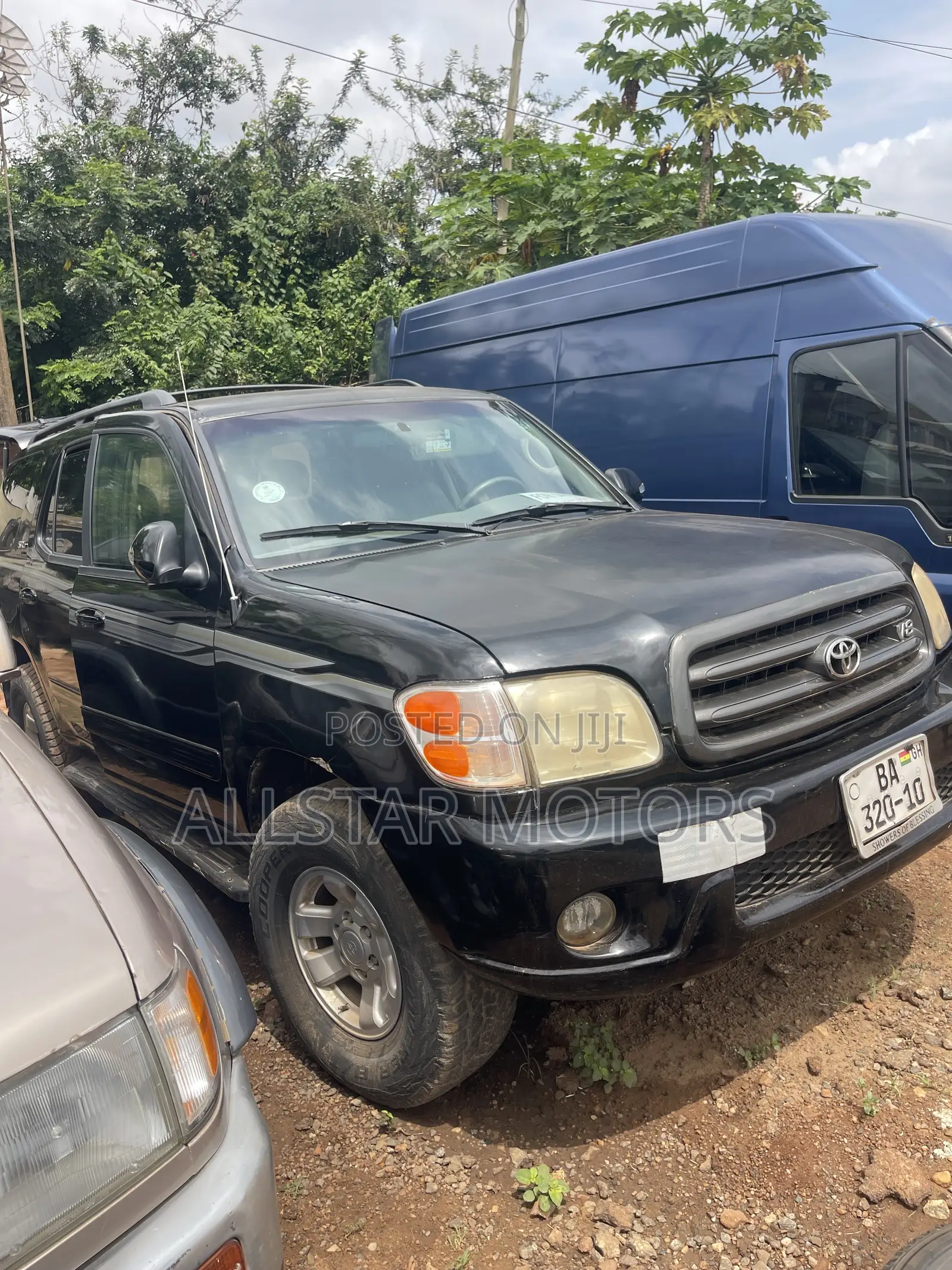 Toyota Sequoia Limited 4dr SUV (4.7L 8cyl 4A) 2003 Black