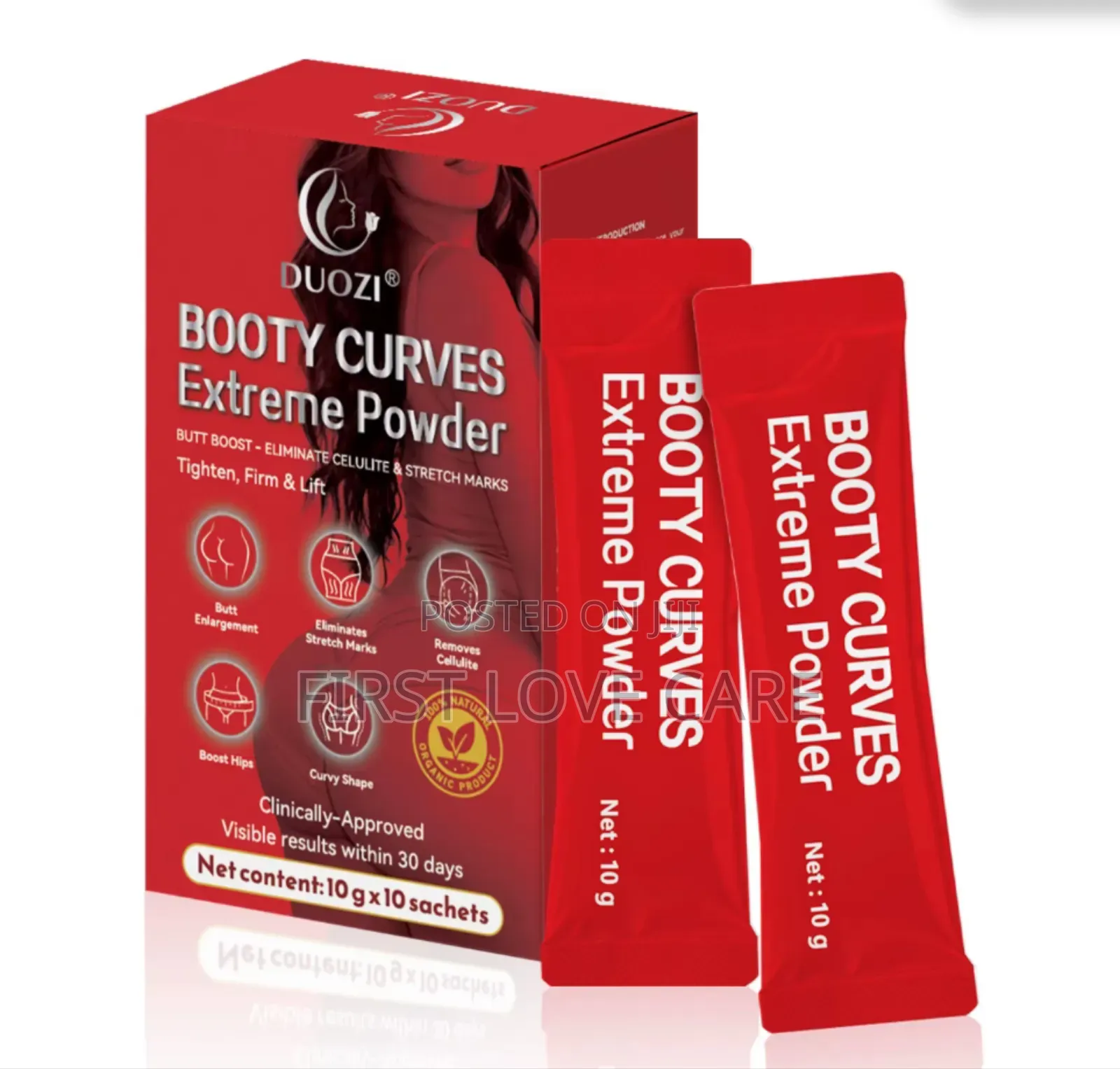 DUOZI Booty Curves Extreme Powder