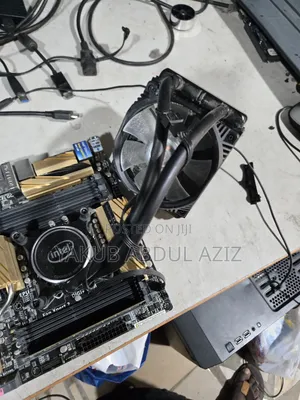 I7 Board and Processor Plus Single Radiator