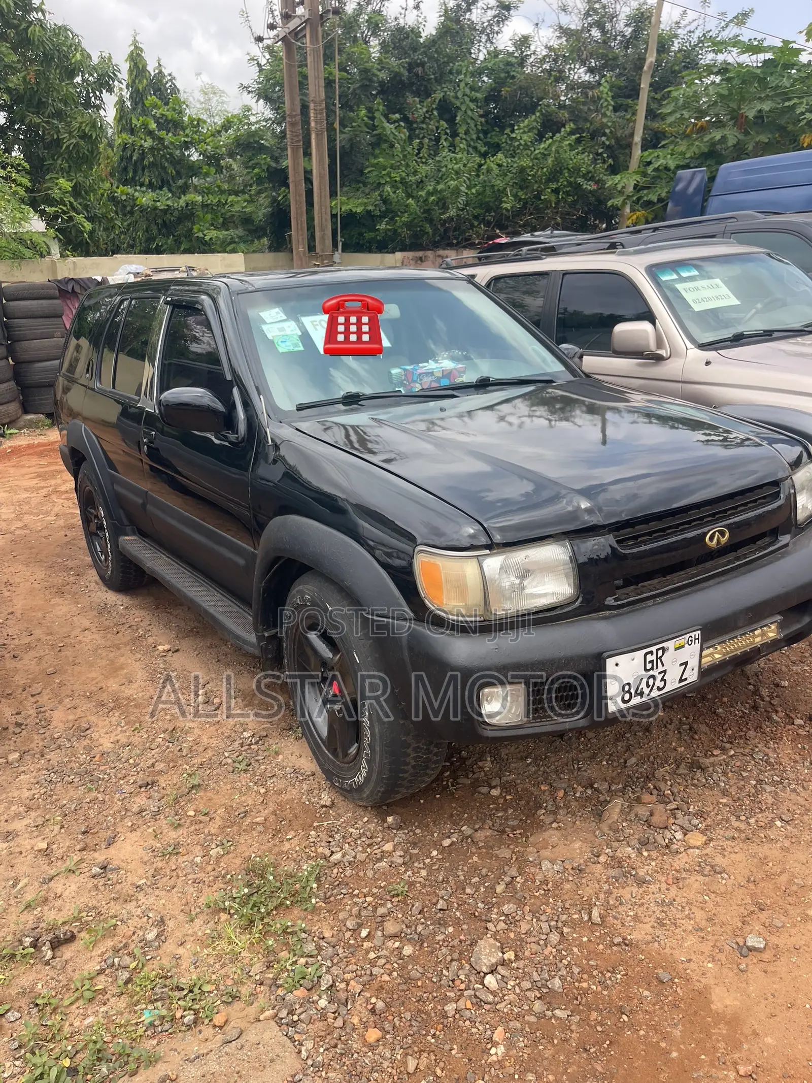 Infiniti QX4 2003 Black