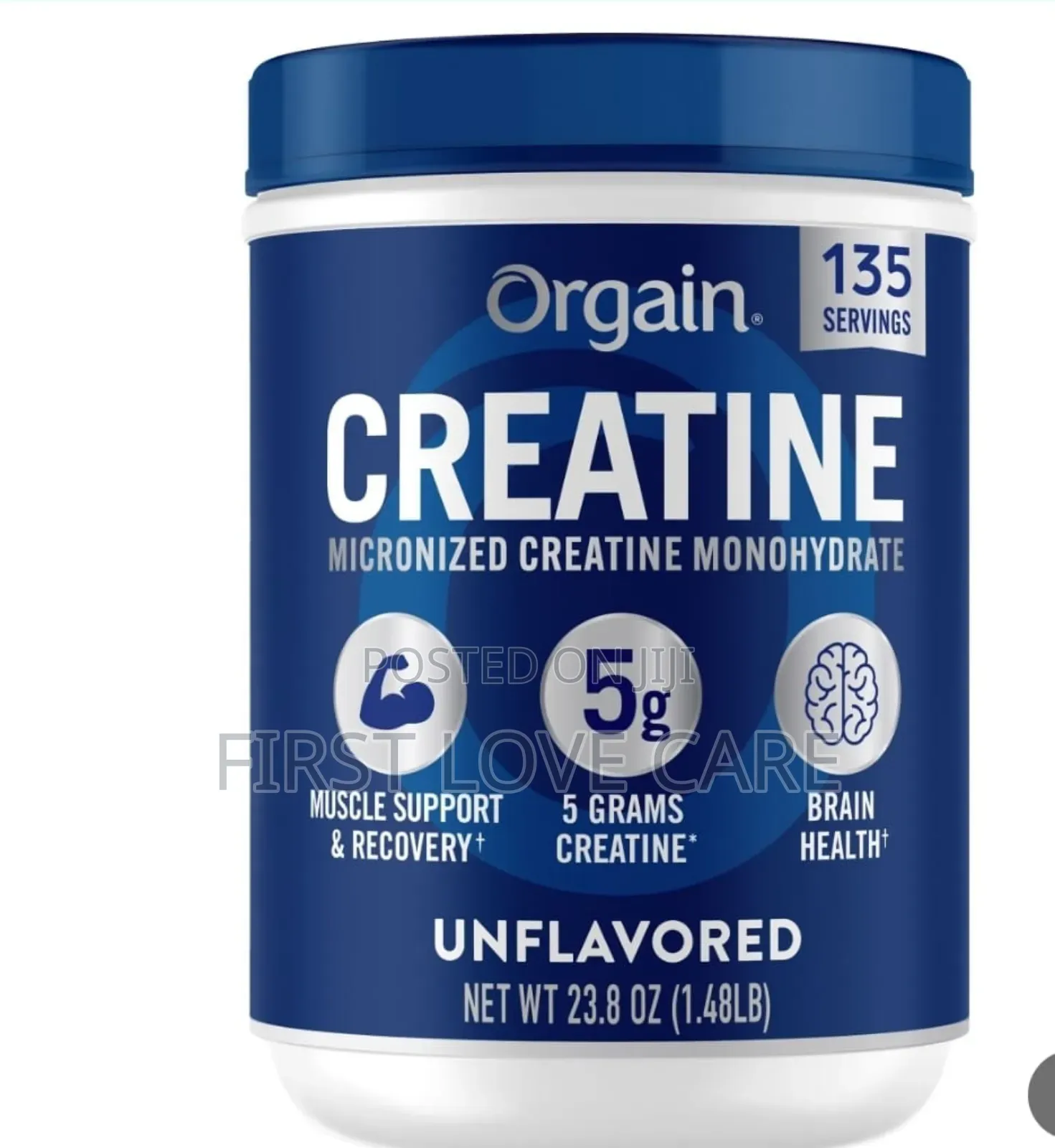 Creatine Monohydrate Powder (1.48LB) 135 Servings