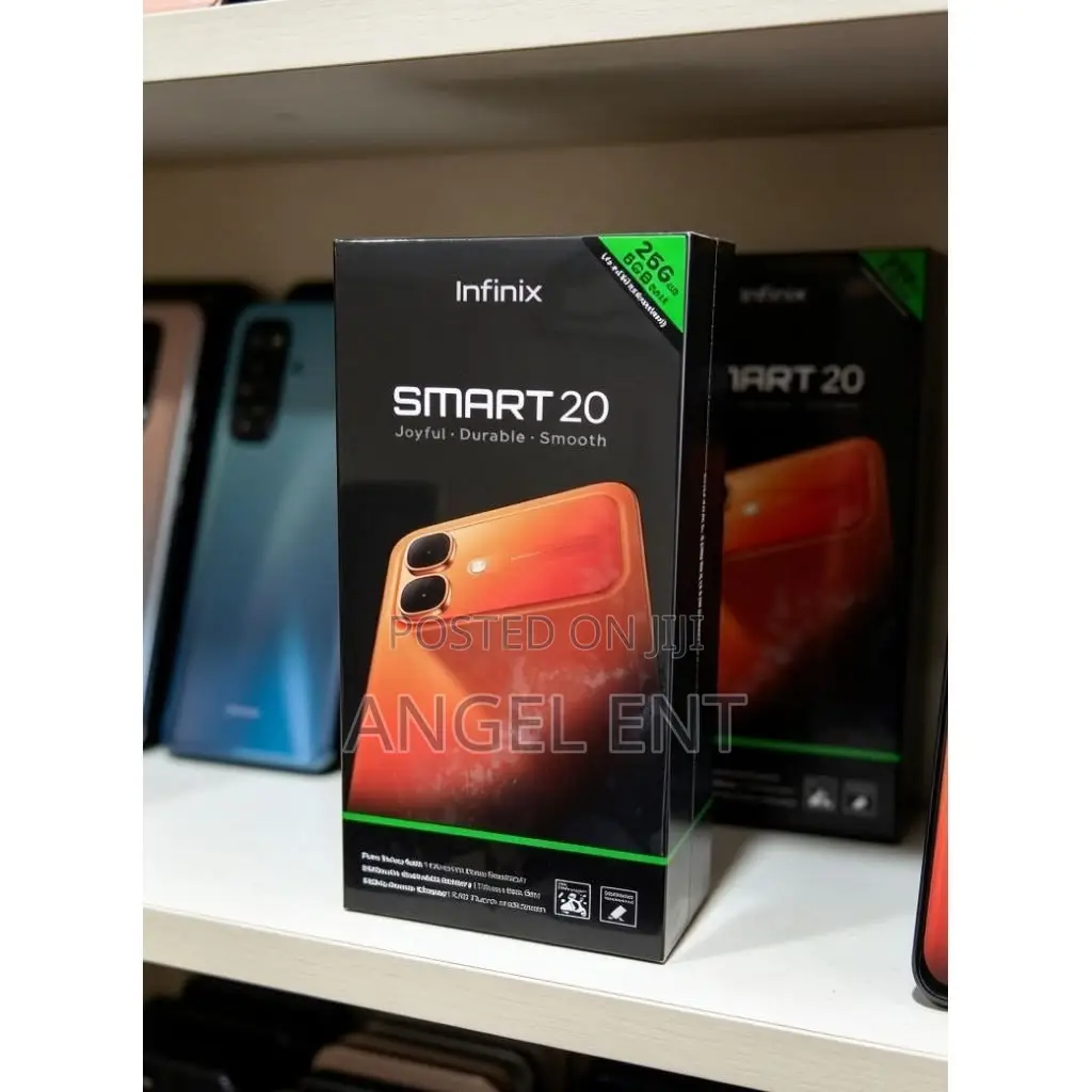 New Infinix Smart 20 128 GB Black