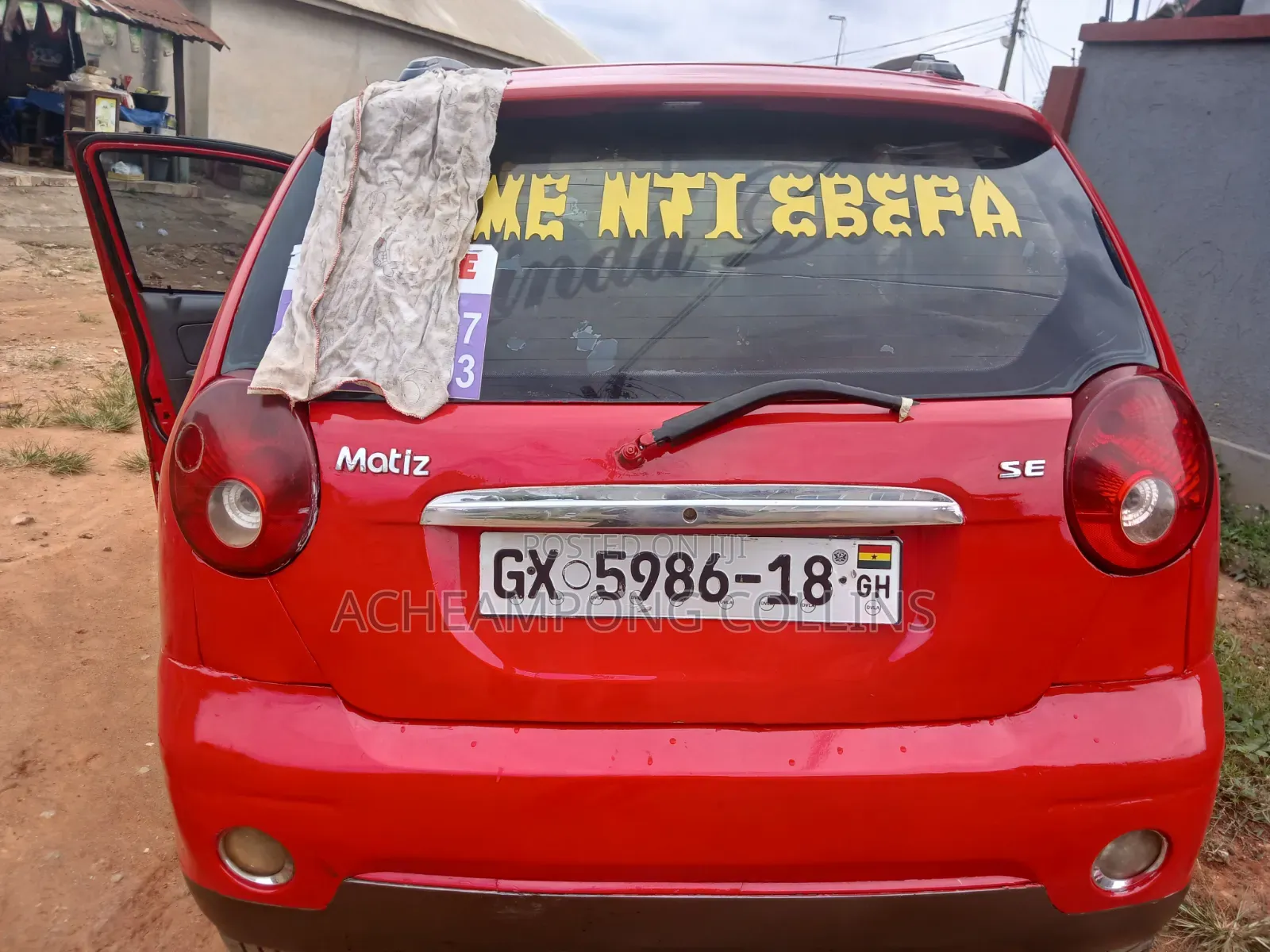 Daewoo Matiz 2009 Red
