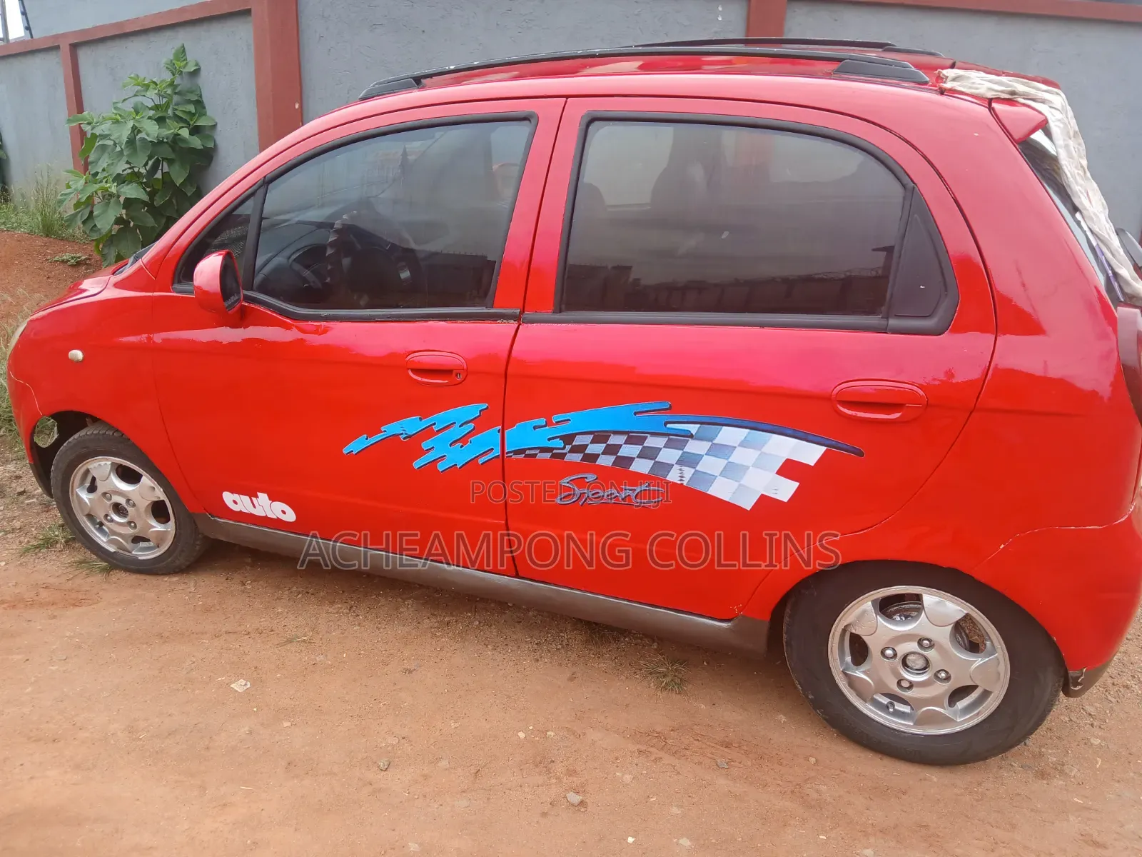 Daewoo Matiz 2009 Red