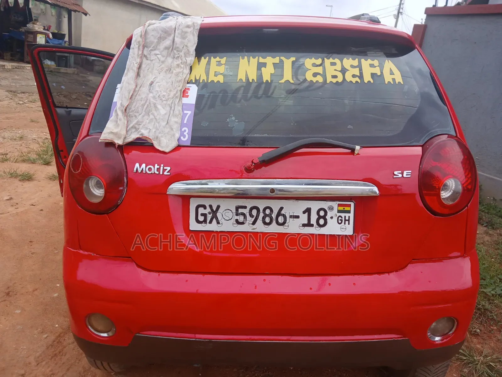 Daewoo Matiz 2009 Red