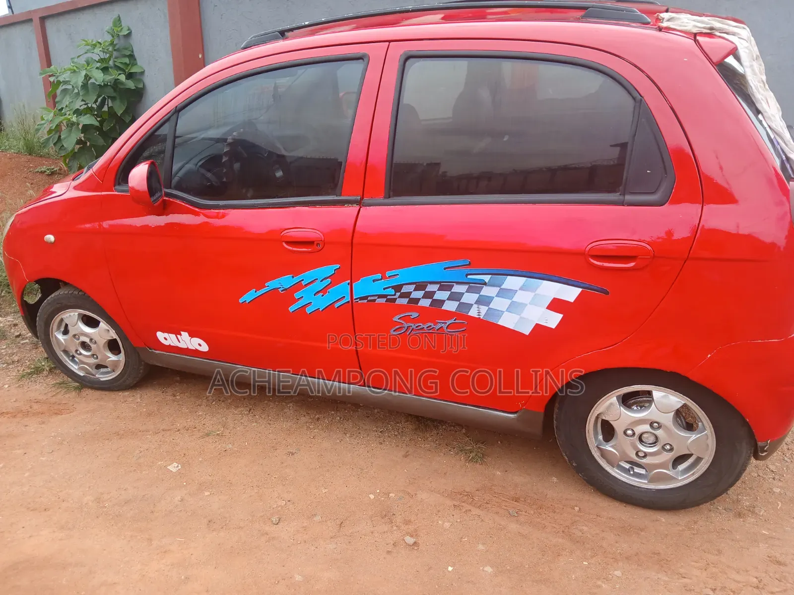 Daewoo Matiz 2009 Red
